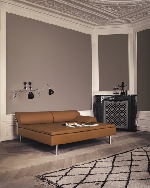 Bestlite BL10 Lampa Ścienna Ø16 Chrom/Czarna - GUBI