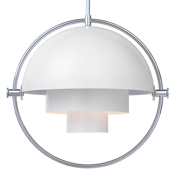 Lampa Wisząca GUBI, Multi-Lite, ściemnialny, biały, salon, metal, design