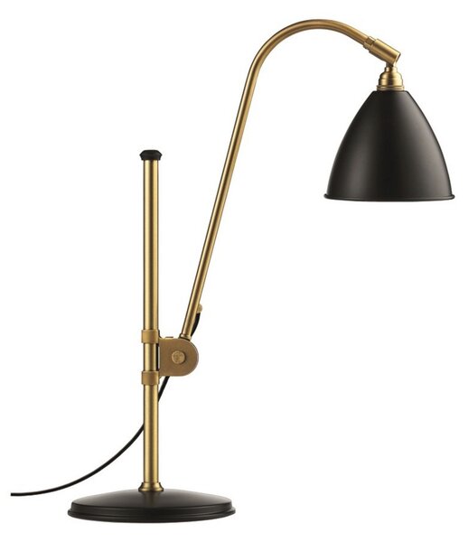 Lampa Stołowa GUBI, złoty | mosiężny, salon, metal