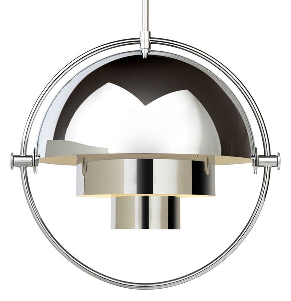 Lampa Wisząca GUBI, Multi-Lite, ściemnialny, metaliczny, salon, metal, design