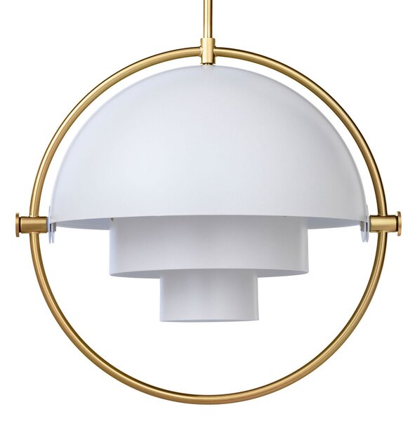 Lampa Wisząca GUBI, Multi-Lite, ściemnialny, biały, salon, metal, design