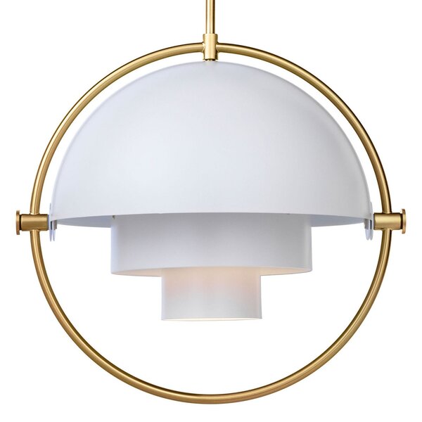 Lampa Wisząca GUBI, Multi-Lite, ściemnialny, biały, salon, metal, design