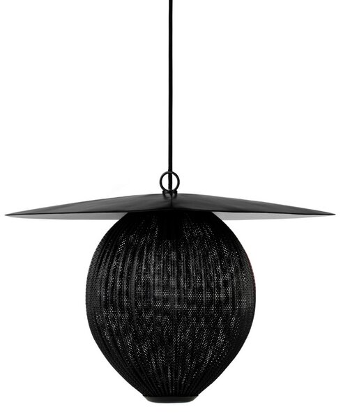 Lampa Wisząca GUBI, czarny, salon, metal