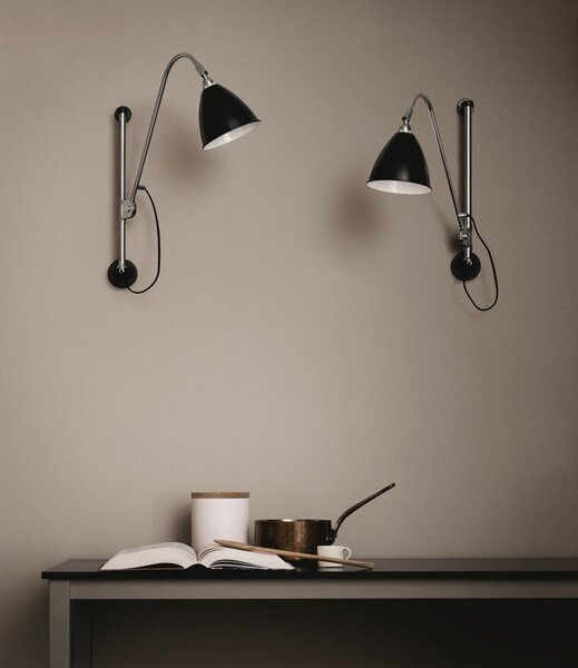 Lampa Ścienna GUBI, złoty | mosiężny, salon, metal