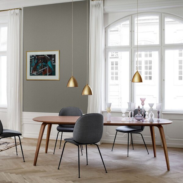 Lampa Wisząca GUBI, Bestlite, ściemnialny, złoty | mosiężny, salon, metal, design
