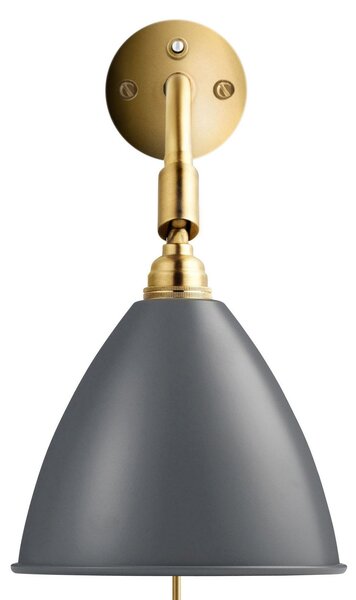 Lampa Ścienna GUBI, Bestlite BL7, szary, salon, metal, design