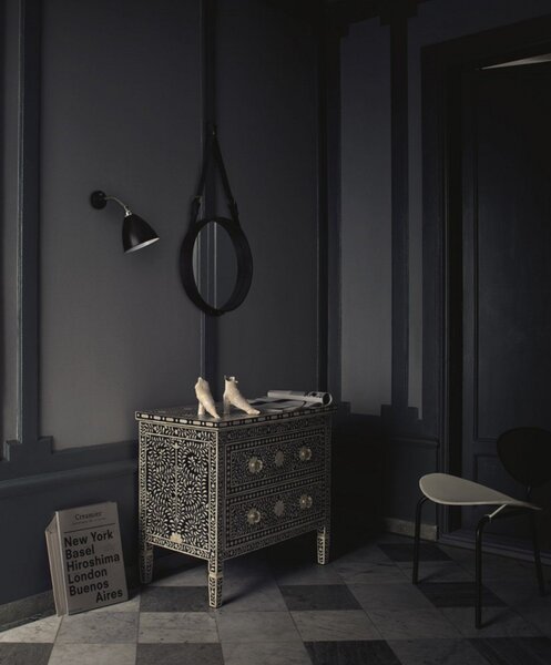 Lampa Ścienna GUBI, Bestlite BL7, metaliczny, salon, metal, design