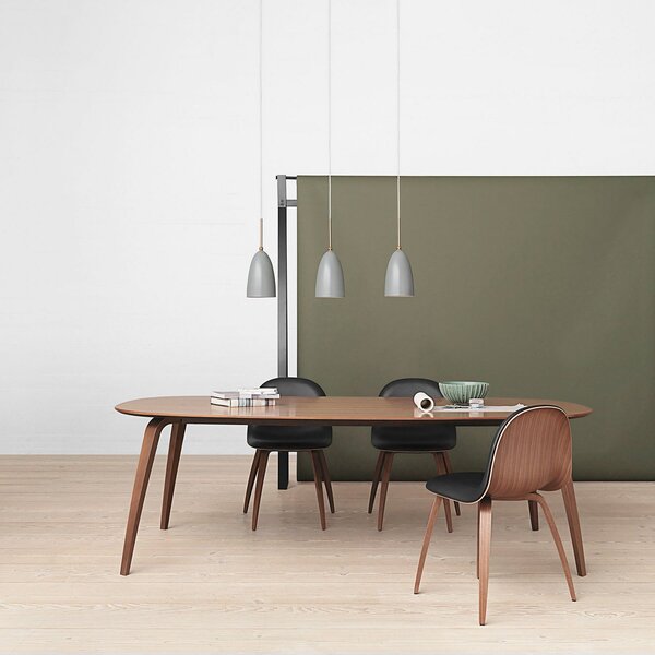 Lampa Wisząca GUBI, Gräshoppa, ściemnialny, niebieski, salon, metal, design