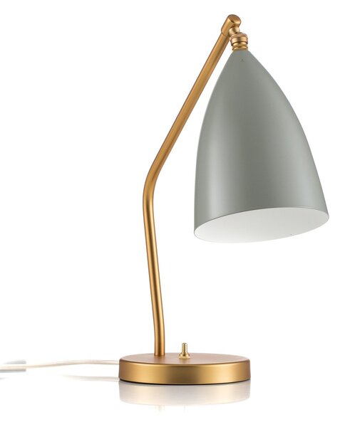 Lampa Stołowa GUBI, Gräshoppa, niebieski, salon, metal, design