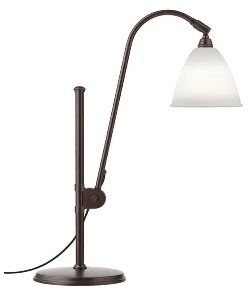 Lampa Stołowa GUBI, czarny, salon, metal