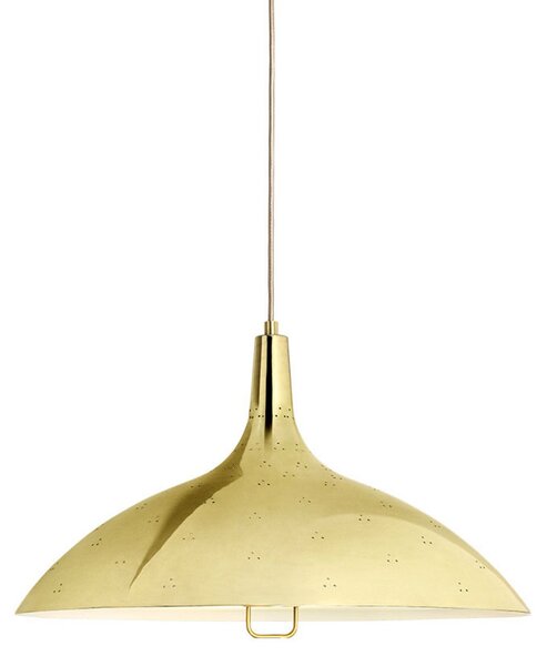 Lampa Wisząca GUBI, złoty | mosiężny, salon, metal