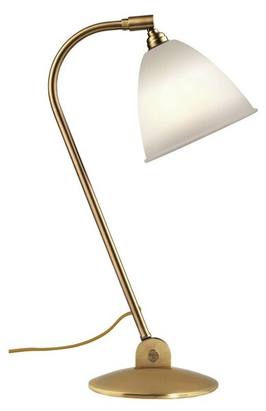 Lampa Stołowa GUBI, złoty | mosiężny, salon, metal