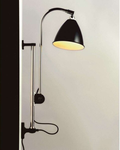 Lampa Ścienna GUBI, czarny, salon, metal
