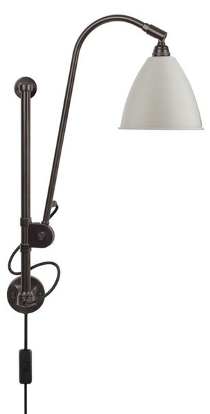 Lampa Ścienna GUBI, czarny, salon, metal