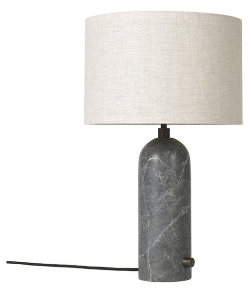 Lampa Stołowa GUBI, ściemnialny, beżowy, salon, marmur
