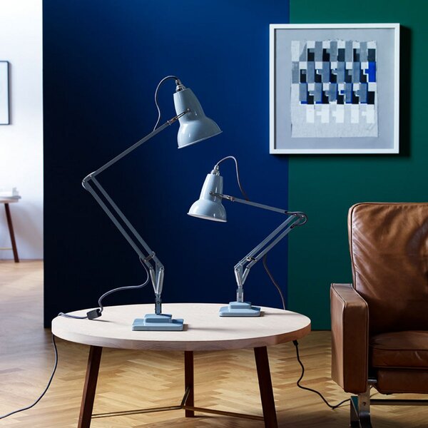 Lampa Stołowa Anglepoise, Original 1227, szary, gabinet | pracownia, metal, industrialny