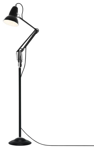 Lampa Podłogowa Anglepoise, Original 1227, czarny, salon, metal, industrialny