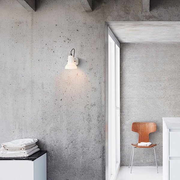 Lampa Ścienna Anglepoise, Original 1227, biały, salon, metal, industrialny