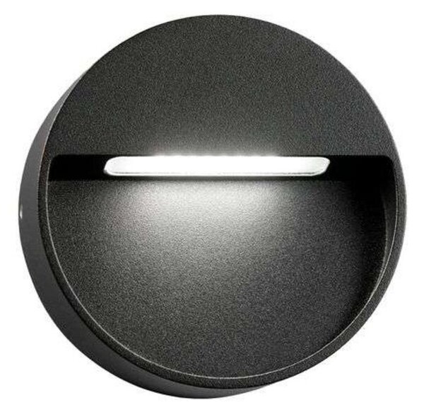 Zewnętrzna Lampa LIGHT-POINT, ściemnialny, czarny, taras, aluminium