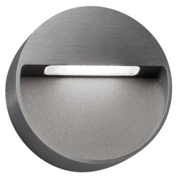 Lampa Ścienna LIGHT-POINT, metaliczny, taras, aluminium