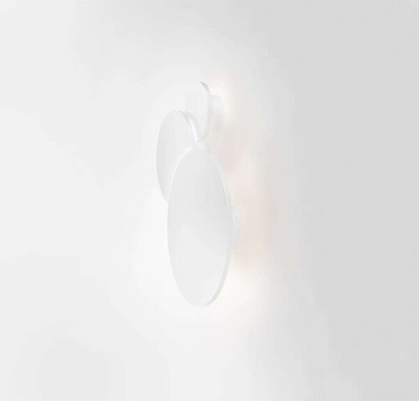 Lampa Ścienna LIGHT-POINT, biały, salon, aluminium