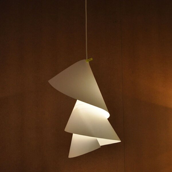 Lampa Wisząca Ingo Maurer, biały, salon, papier | karton