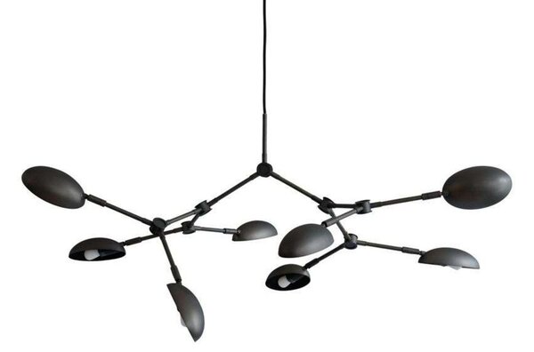 Żyrandol 101 COPENHAGEN, antyczny mosiądz, salon, metal