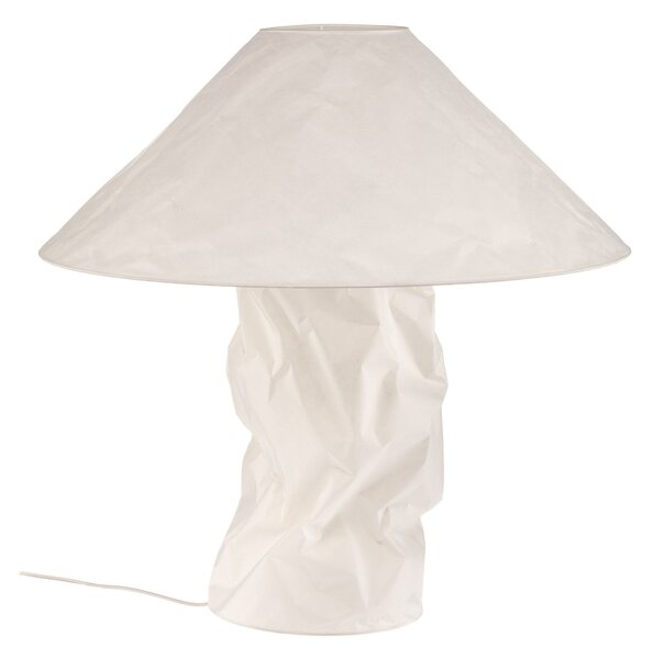 Lampa Stołowa Ingo Maurer, Lampampe, biały, salon, papier | karton, design
