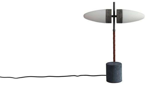 Lampa Stołowa 101 COPENHAGEN, metaliczny, salon, szkło