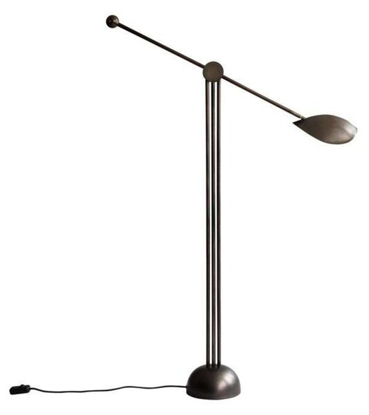 Lampa Podłogowa 101 COPENHAGEN, ściemnialny, antyczny mosiądz, salon, metal