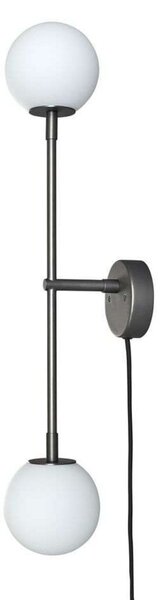 Lampa Ścienna 101 COPENHAGEN, szary, salon, metal