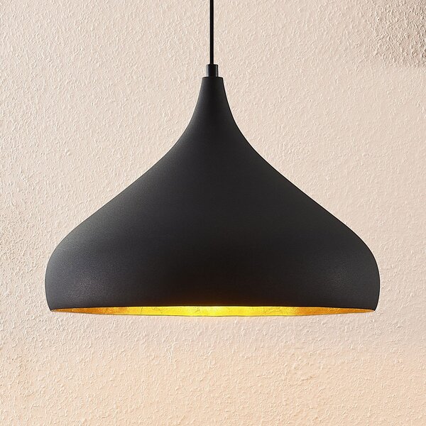 Lampa Wisząca Arcchio, Lunus, ściemnialny, czarny, salon, metal, nowoczesny
