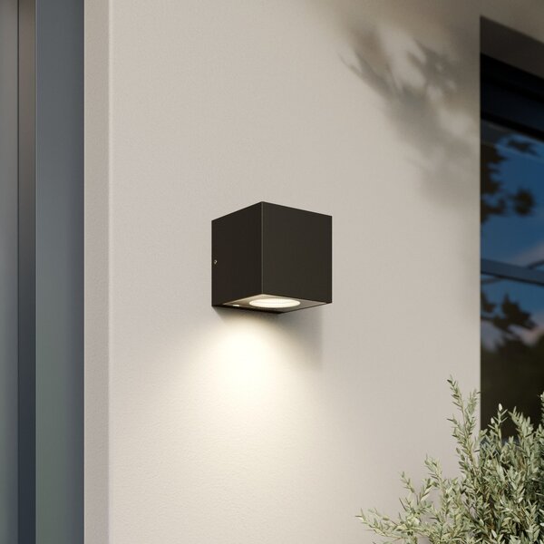 Zewnętrzna Lampa Arcchio, Tassnim, ściemnialny, czarny, taras, metal, nowoczesny