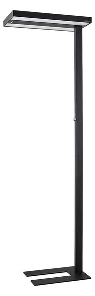 Lampa Podłogowa Arcchio, Logan Pro, ściemnialny, czarny, gabinet | pracownia, aluminium, nowoczesny