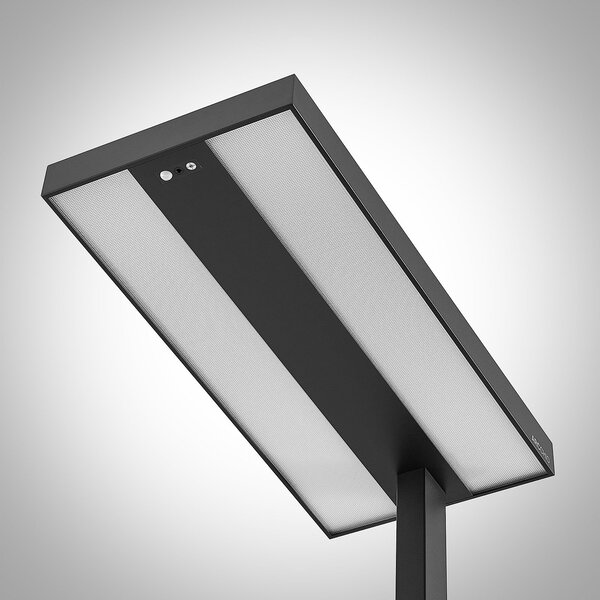 Lampa Podłogowa Arcchio, Logan Pro, ściemnialny, czarny, gabinet | pracownia, aluminium, nowoczesny