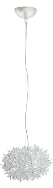 Lampa Wisząca Kartell, Bloom S2, transparentny, salon, tworzywo sztuczne, design