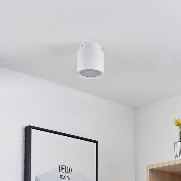 Lampa Sufitowa Arcchio, Walisa, ściemnialny, biały, salon, aluminium, nowoczesny