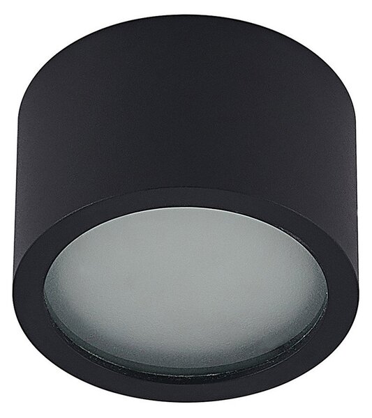 Lampa Sufitowa Arcchio, Nieva, ściemnialny, czarny, przedpokój, aluminium, nowoczesny