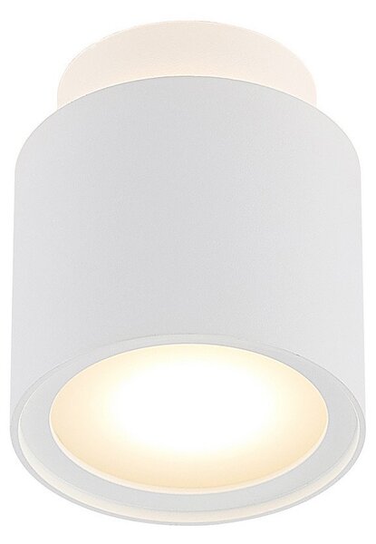 Lampa Sufitowa Arcchio, Walisa, ściemnialny, biały, salon, aluminium, nowoczesny