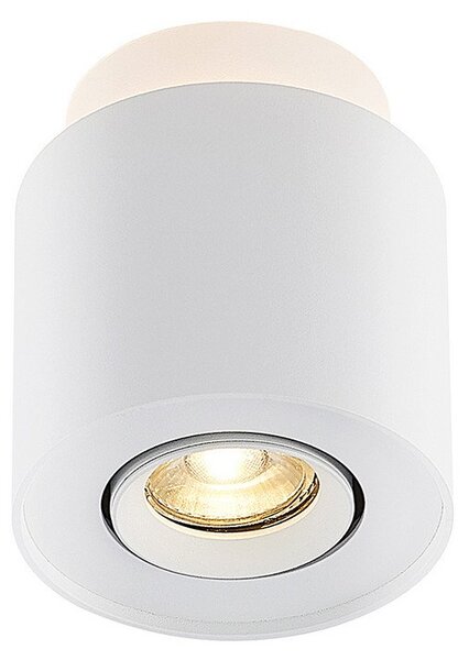 Lampa Sufitowa Arcchio, Walisa, ściemnialny, biały, salon, aluminium, nowoczesny