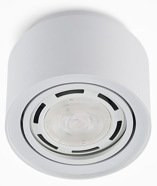 Lampa Sufitowa Arcchio, Walisa, ściemnialny, biały, salon, aluminium, nowoczesny