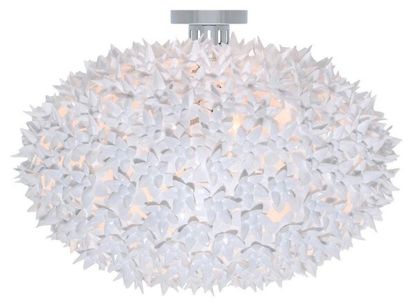 Lampa Sufitowa Kartell, Bloom C1, biały, salon, tworzywo sztuczne, design