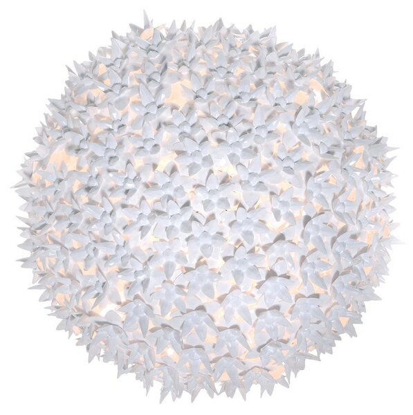 Lampa Sufitowa Kartell, Bloom C1, biały, salon, tworzywo sztuczne, design
