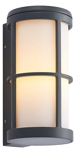 Zewnętrzna Lampa Lucande, Kelini, ściemnialny, czarny, metal, nowoczesny