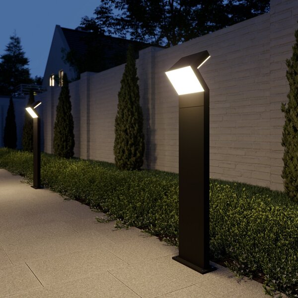 Zewnętrzna Lampa Arcchio, Havin, czarny, metal, nowoczesny