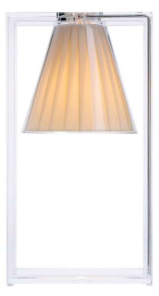 Lampa Stołowa Kartell, Light-Air, transparentny, salon, tworzywo sztuczne, design