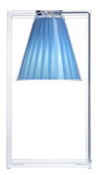 Lampa Stołowa Kartell, niebieski, salon, tworzywo sztuczne