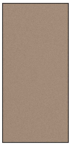 Dywanik wejściowy Beżowy i czarny 120 x 250 cm 100% poliamid