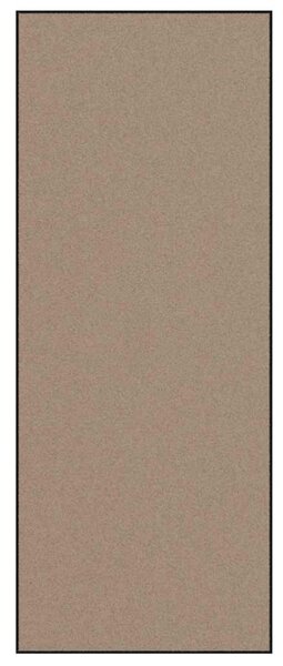 Dywanik wejściowy Beżowy i czarny 120 x 300 cm 100% poliamid