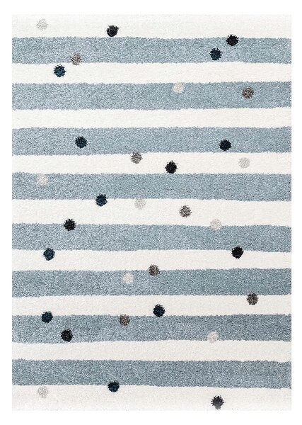 Dywan Stripes and Dots blue 160x230cm